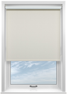 Anthology (Blackout), Macaroon Cream - Motorised Roller Blind